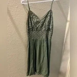 knee length dresses for ladies Zapaka Women Dark Green A Line Lace Mother of Bride Dress with 3/4 Sleeves Chiffon Scoop Neck Wedding Guest Dress, Dark Green / US18W